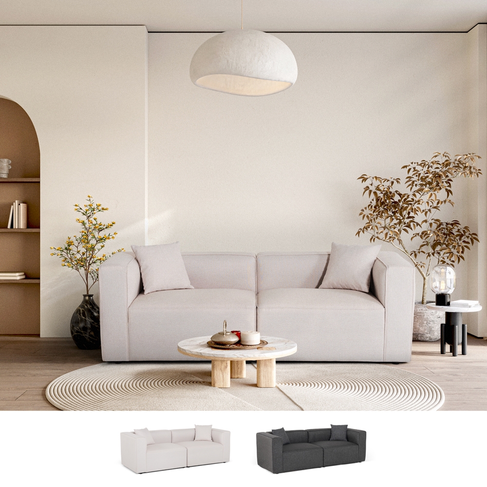 Divano 3 posti componibile modulare soggiorno moderno in tessuto Neko Promozione Divano 3 posti componibile modulare soggiorno moderno in tessuto Neko Promozione