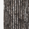 4 x pannelli decorativi effetto marmo nero per pareti 240x60cm Kover-MC Sconti