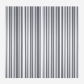 4 x Dekorative schallabsorbierende Holzpaneele in Grau 240x60cm Kover-DW Aktion