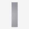4 x Dekorative schallabsorbierende Holzpaneele in Grau 240x60cm Kover-DW Angebot