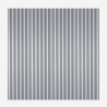 4 x Dekorative schallabsorbierende Holzpaneele in Grau 240x60cm Kover-DW Sales