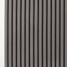 4 x pannelli acustici decorativi 240x60cm listelli legno scuro Kover-DB Sconti