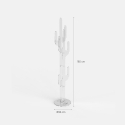 Minimalistischer Standgarderobenständer Kaktus transparentes Design Lithops Sales