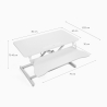 Höhenverstellbarer Desktop-PC-Monitorständer Jallo+ 