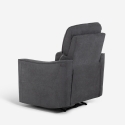 Poltrona relax reclinabile elettrica con caricatore wireless USB Eleonora Saldi