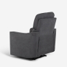 Poltrona relax reclinabile elettrica con caricatore wireless USB Eleonora Saldi