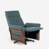 Poltrona relax reclinabile design moderno da salotto ufficio Martina Offerta