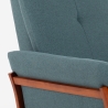 Poltrona relax reclinabile design moderno da salotto ufficio Martina Sconti