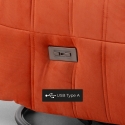 Poltrona elettrica relax design moderno reclinabile con caricatore USB Sara Sconti