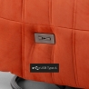 Poltrona elettrica relax design moderno reclinabile con caricatore USB Sara Sconti