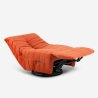 Poltrona elettrica relax design moderno reclinabile con caricatore USB Sara Offerta