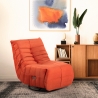 Poltrona elettrica relax design moderno reclinabile con caricatore USB Sara Vendita