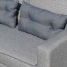 3-Sitzer-Eckschlafsofa für Wohnzimmer und Lounges Smeraldo Auswahl