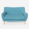 Divano 2 posti in tessuto design moderno stile scandinavo Irvine Catalogo