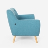Divano 2 posti in tessuto design moderno stile scandinavo Irvine Scelta