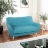Divano 2 posti in tessuto design moderno stile scandinavo Irvine Offerta