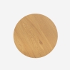 Table basse ronde de salon 60cm en bois Falkland Remises