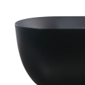 Vasca da bagno nera opaco freestanding ovale 170x75cm Heraklia Dark Saldi