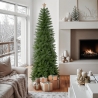 Albero di Natale alto 210cm verde finto artificiale classico Fauske Vendita