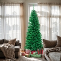 Sapin de Noël 240 cm artificiel vert branches extra épaisses Arvika Vente