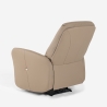 Poltrona relax elettrica reclinabile design moderno con USB Jennifer Offerta