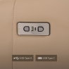 Poltrona relax elettrica reclinabile design moderno con USB Jennifer Catalogo