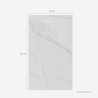 Piatto doccia rettangolare 120x90cm filopavimento effetto marmo Stone MM Catalogo