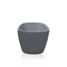 Vasca da bagno moderna freestanding 170x78cm ovale grigio opaco Idra Moon Offerta