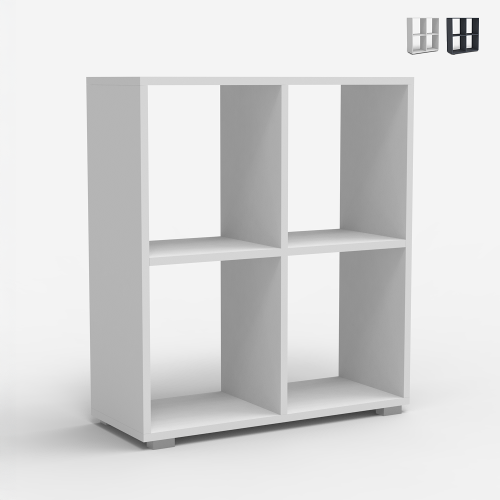 Libreria bassa bianco grigio moderna ufficio cameretta bambini Arkus Promozione Libreria bassa bianco grigio moderna ufficio cameretta bambini Arkus Promozione