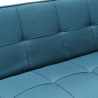 Canapé Convertible 2 places Clic Clac en tissu design moderne Gemma 