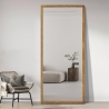 Specchio verticale dorato 180x80cm da parete con appoggio a terra Rektor Saldi
