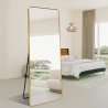 Specchio da terra parete dorato 180 cm verticale di design Arsen-G Offerta