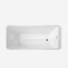 Vasca da Bagno Design Freestanding ad Isola Rettangolare Milo Catalogo