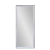 Specchio da terra parete 180x80cm con cornice classica argento Vestur-S Vendita
