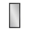 Specchio con cornice nera 180x80cm da parete appoggio a terra Aprikosa Vendita