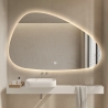 Specchio bagno antiappannamento design moderno retroilluminato Humar Offerta