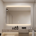 Specchio bagno LED retroilluminato 90x70cm antiappannamento Krona L Offerta