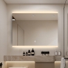 Specchio bagno LED retroilluminato 90x70cm antiappannamento Krona L Offerta