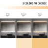 Specchio bagno LED retroilluminato 90x70cm antiappannamento Krona L Catalogo