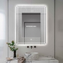 Specchio bagno con antiappannamento retroilluminato 70x90cm Vindur XL Saldi