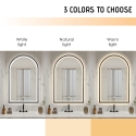Specchio da bagno retroilluminato con cornice nera antiappannamento Flaska Catalogo