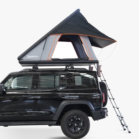 Tente de toit de camping pour voiture 2 places avec auvent 140x225cm Mexico Promotion