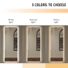 Specchio LED da parete rettangolare 170x65cm retroilluminato Trefil Stock