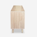Cassettiera madia in legno per soggiorno 9 cassetti 120x40x72cm Vudan Catalogo