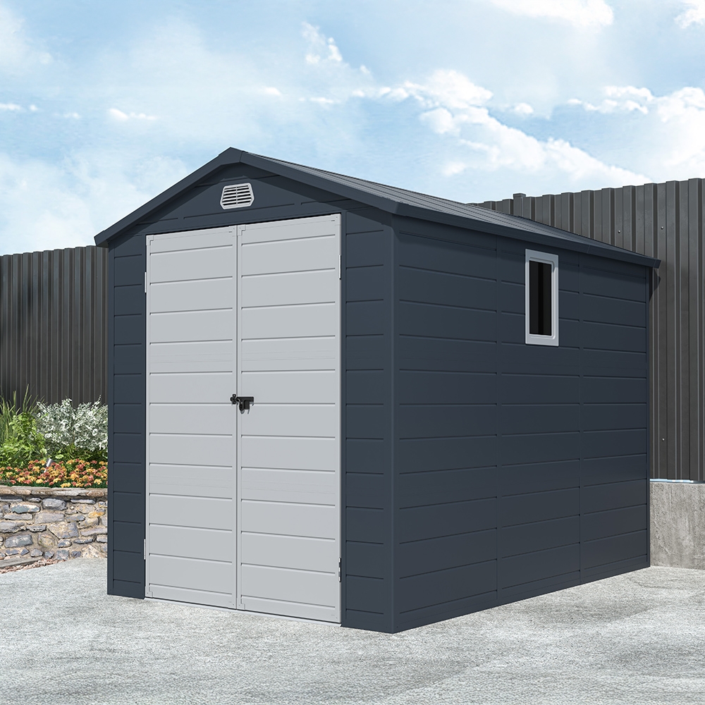 Cabane de jardin 192x278x219cm en polypropylène d'extérieur Trasimeno Promotion Cabane de jardin 192x278x219cm en polypropylène d'extérieur Trasimeno Promotion
