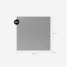 Set di 8 pannelli decorativi fonoassorbenti 60x60 grigio di design Toon-G Catalogo