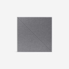 Set 8 pannelli fonoassorbenti 60x60 decorativi in poliestere grigio Toon-GC Sconti
