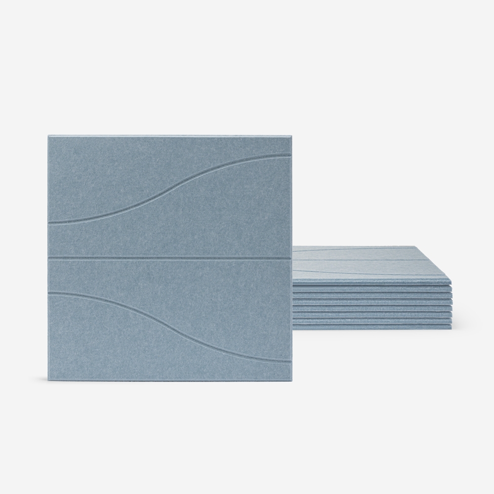 Set 8 dekorative Schallschutzpaneele 60x60 Design hellblau Zarbi-A Aktion Set 8 dekorative Schallschutzpaneele 60x60 Design hellblau Zarbi-A Aktion