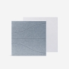 Set 8 pannelli pannelli decorativi parete 60x60 fonoassorbenti grigio Zarbi-G Offerta