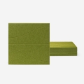 Set 8 pannelli decorativi fonoassorbenti verdi di design 60x60 Zarbi-V Promozione